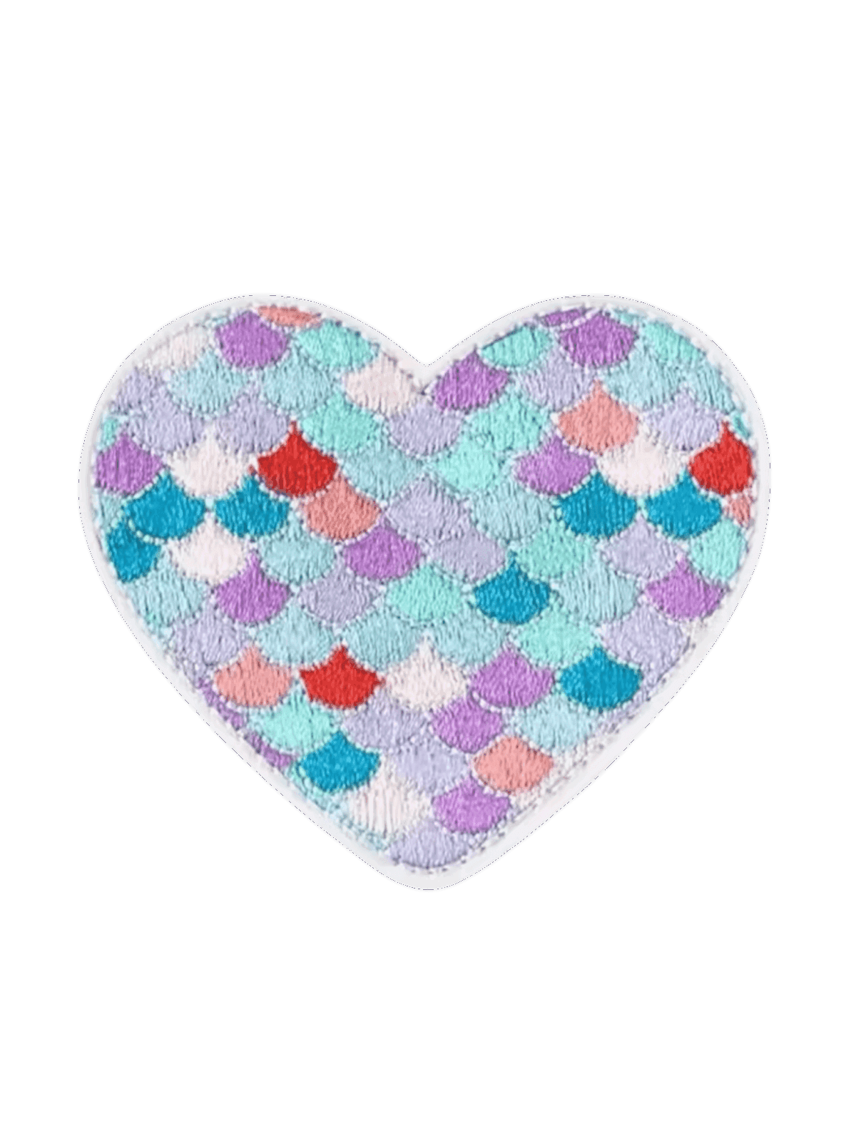Heart iron on patch
