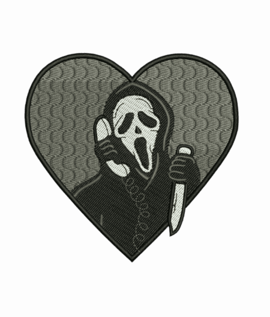heart iron on patch