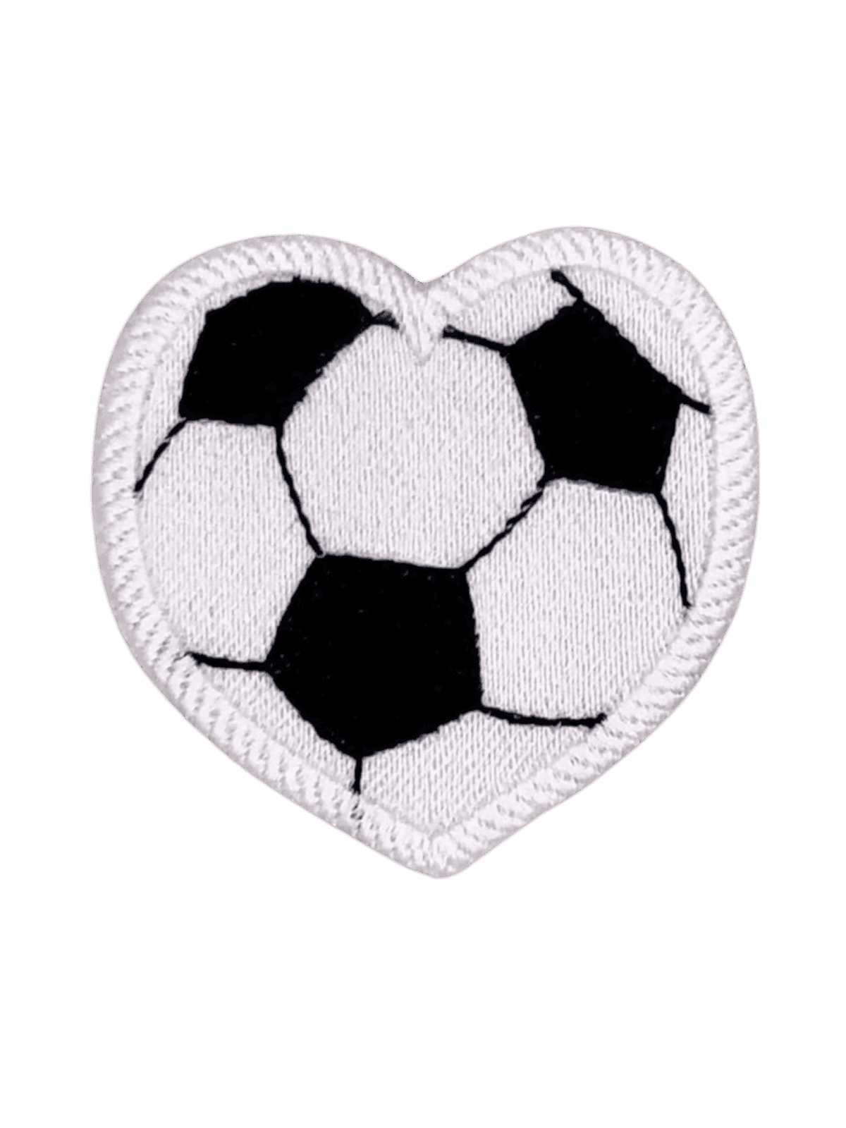 heart iron on patch