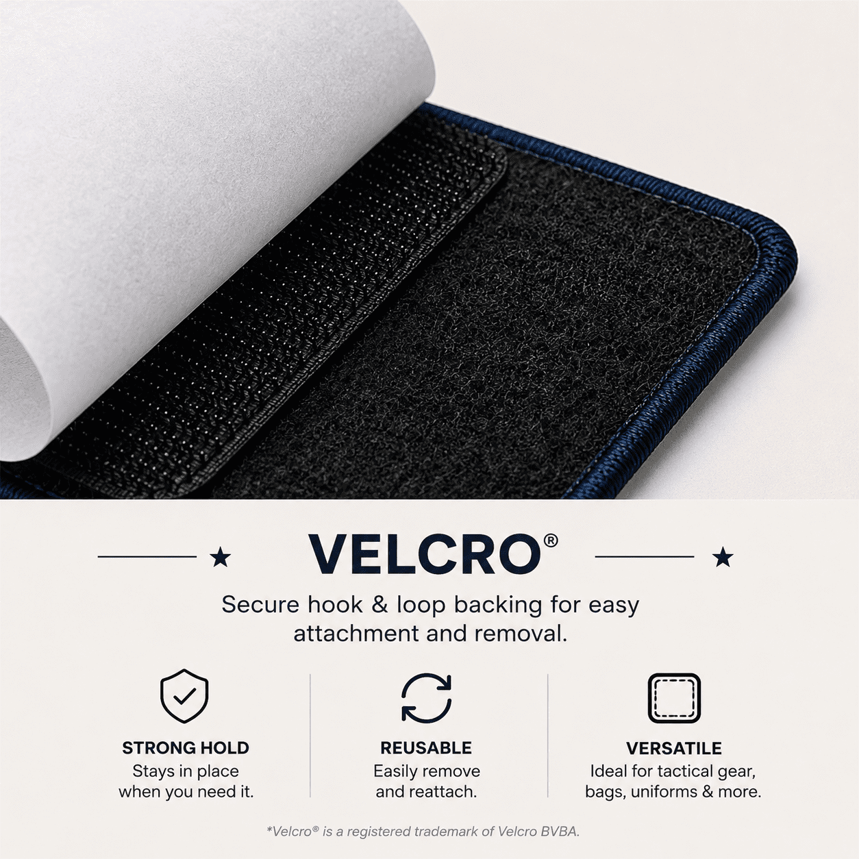 Hook & loop (velcro)