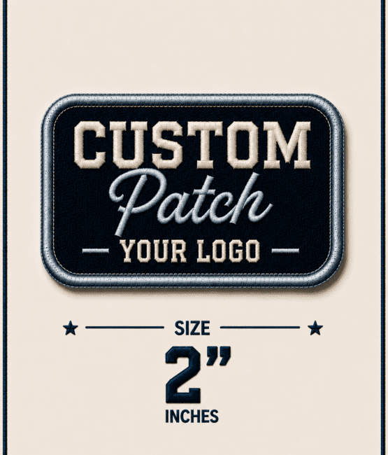 2” Custom Embroidered Patches