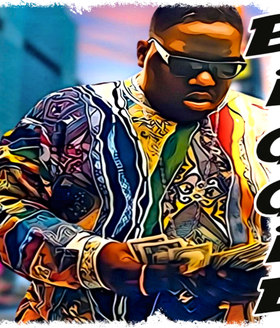 Biggie hip hop heat transfer 1