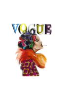 Vogue colorful Iron heat transfer