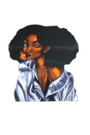 African girl heat transfer