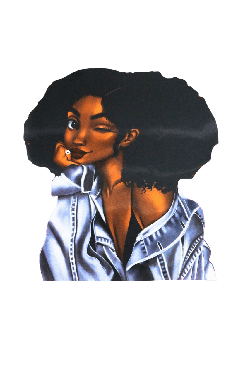 African girl heat transfer