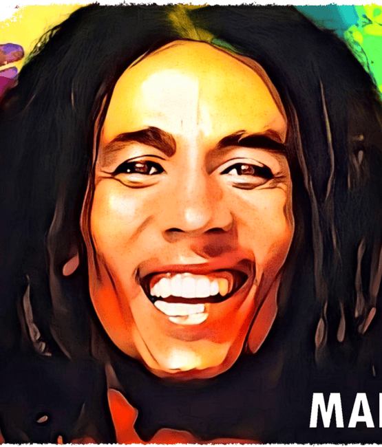 Bob Marley Iron on heat transfers