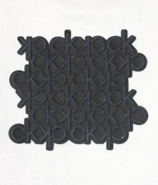 Ck chenille Embroidered patches iron on