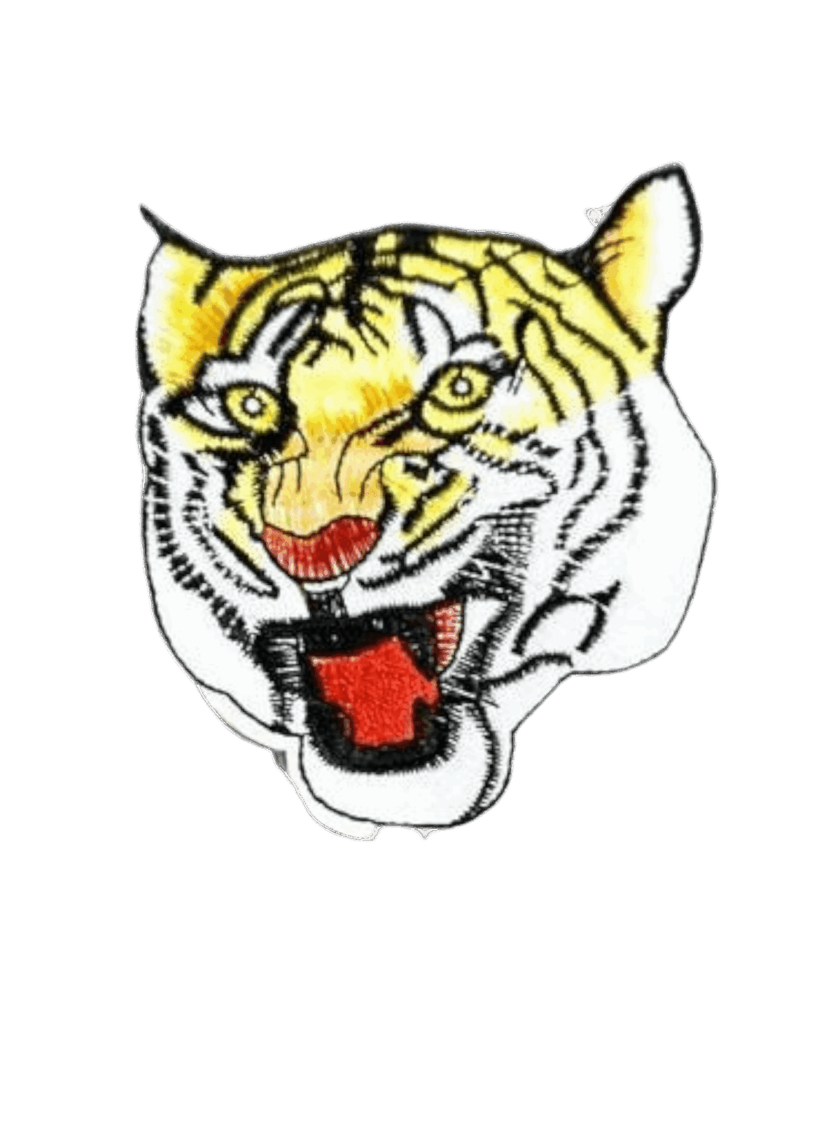 Tiger Embroidered iron on patch