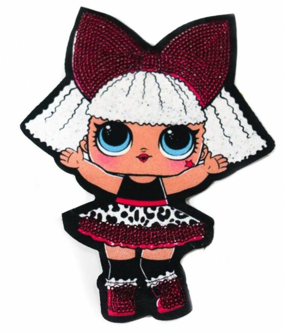 lol-doll-cute sequin-patch