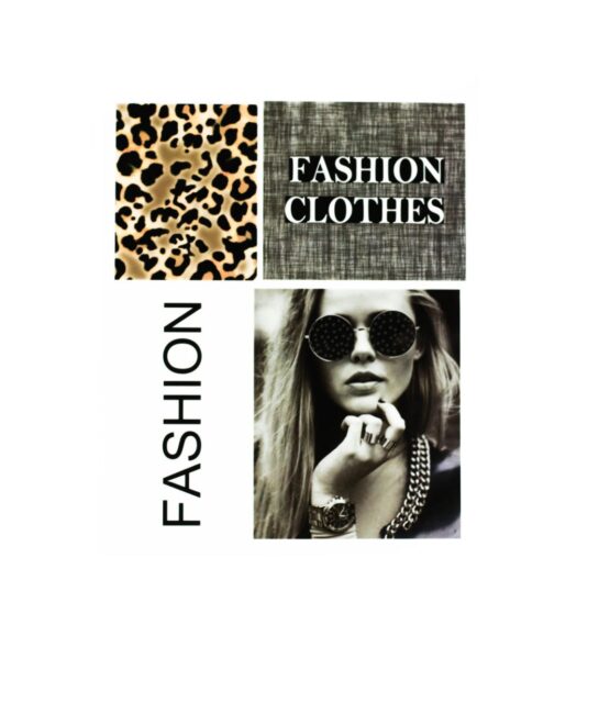 Fashion clothes iron on heat transfer