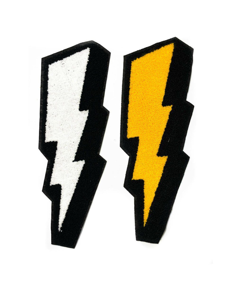 Lightning Bolt chenille patch