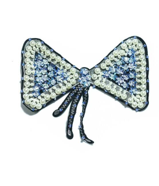 Beaded Bow appliques