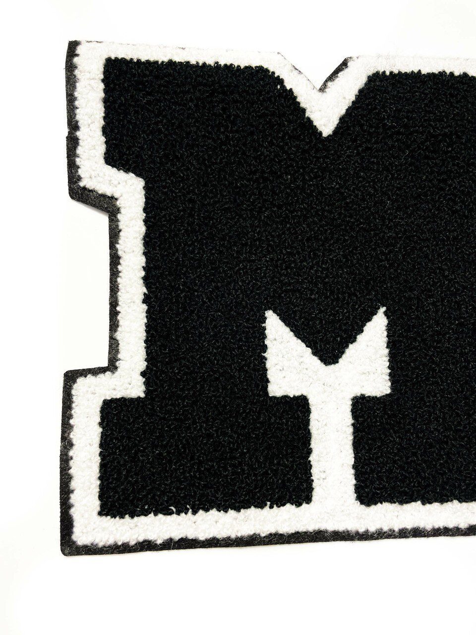 M Letter Varsity chenille patches - Image 3