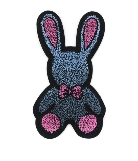 Bunny iron on chenille patches