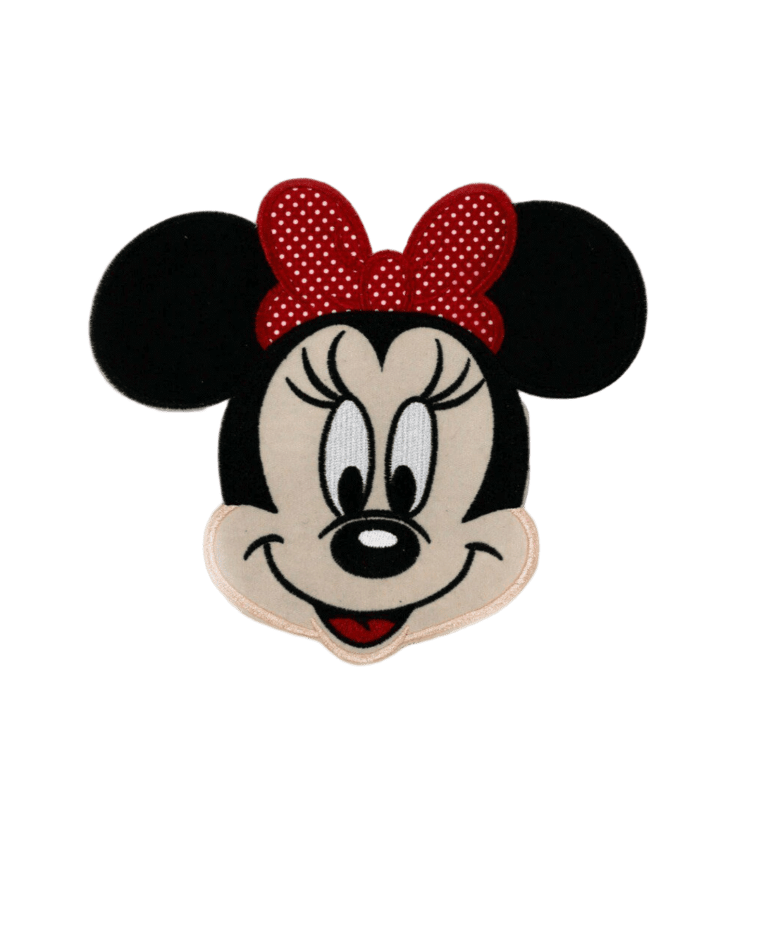 Red Bow Mickey embroidery patch