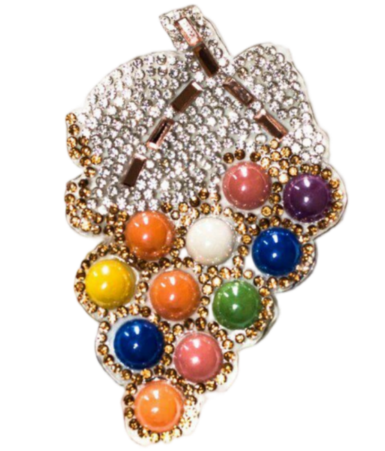 Fruit colorful Rhinestone applique