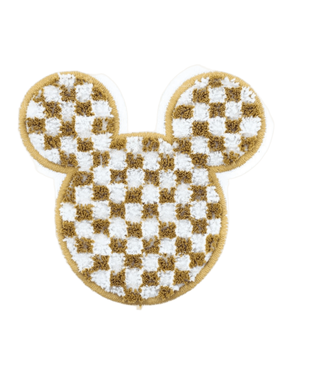 Mickey smooth chenille iron on patches