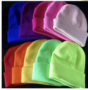 Short fisherman Blank unisex skully winter hat