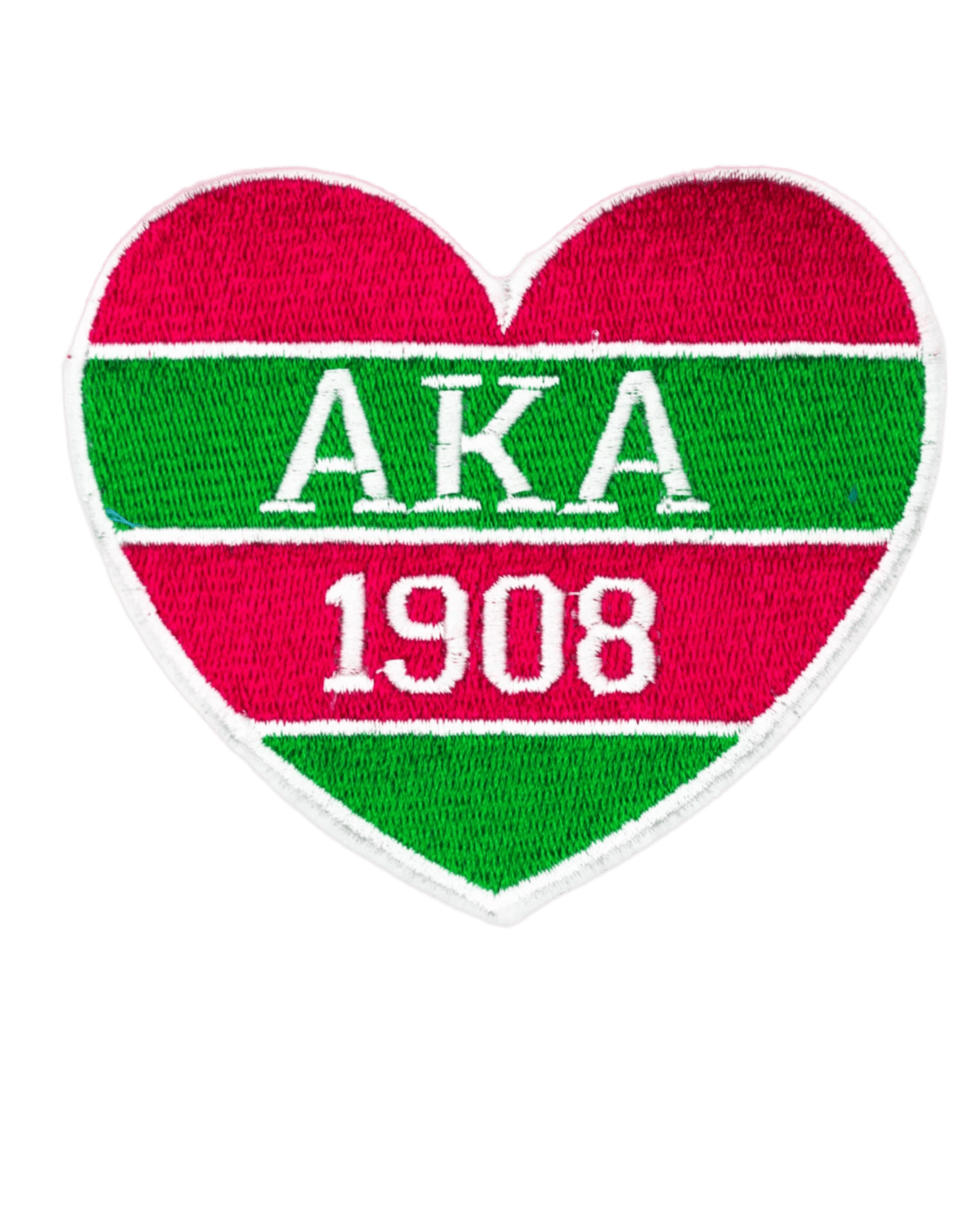 Aka 1908 iron on embroidery patch