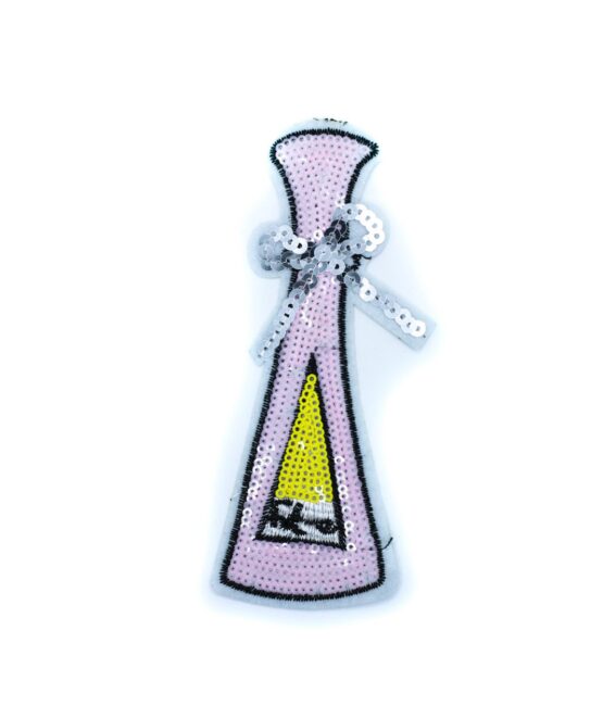 Pink Perfume Iron on patches