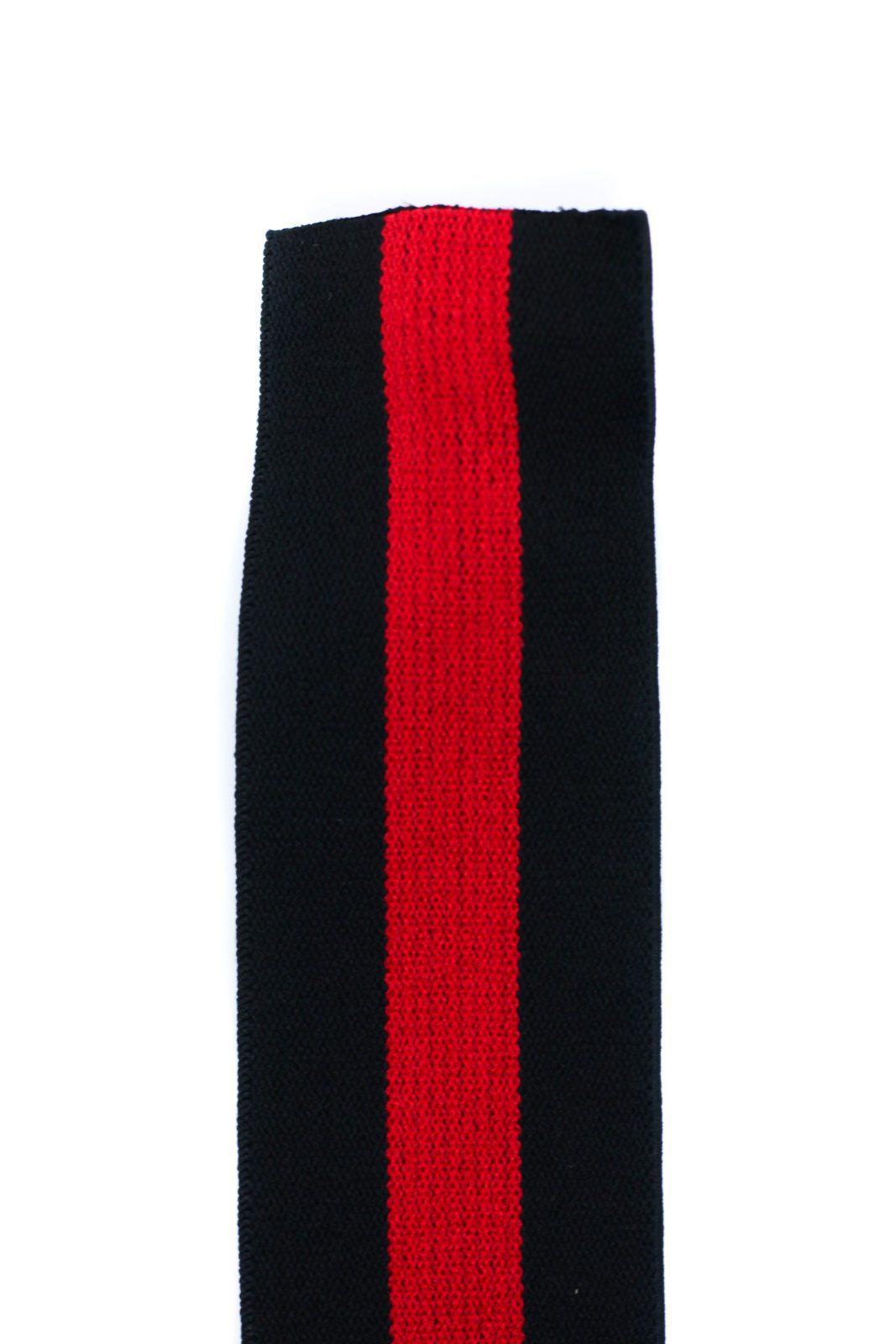 Black red elastic band stretch ribbon for clothing