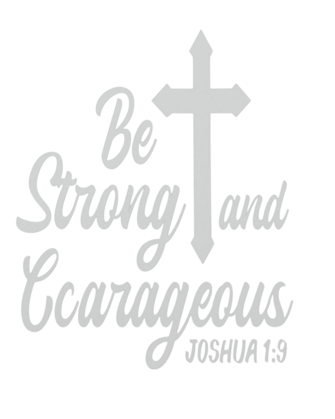 Be strong iron on christian heat transfers