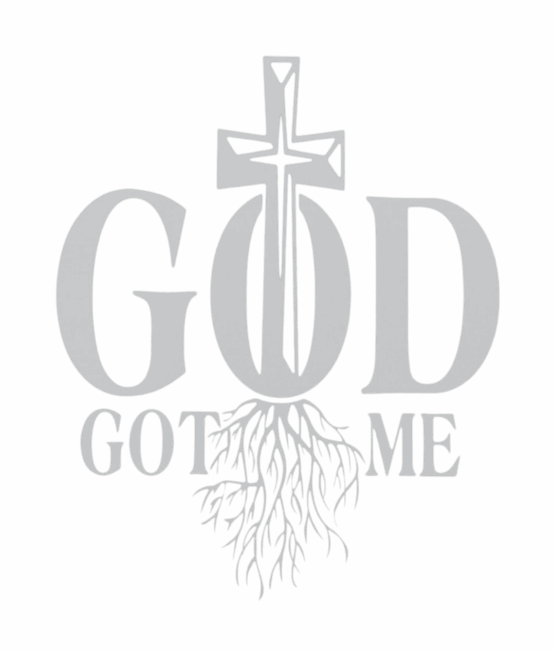 God got me iron on christian heat transfers