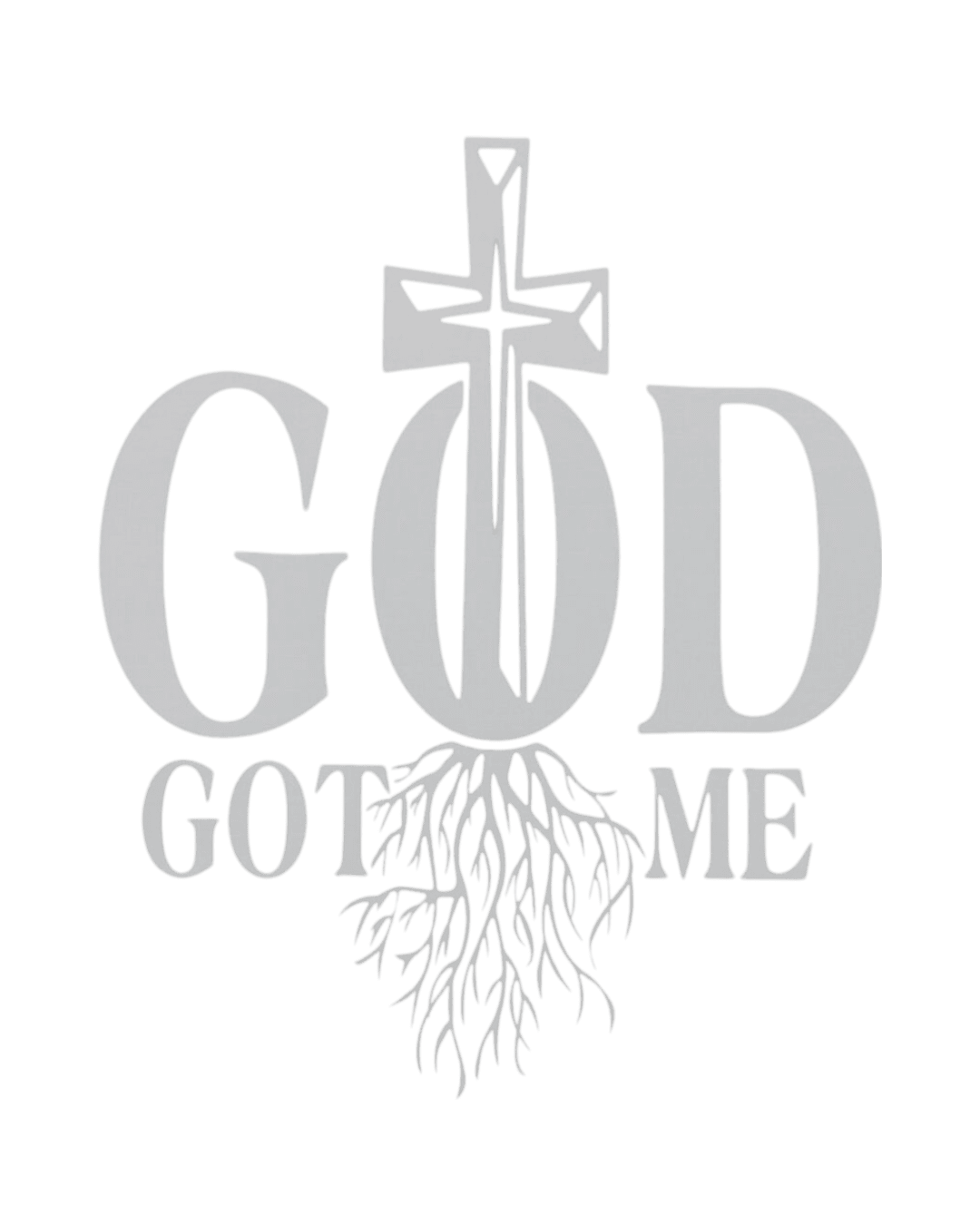 God got me iron on christian heat transfers