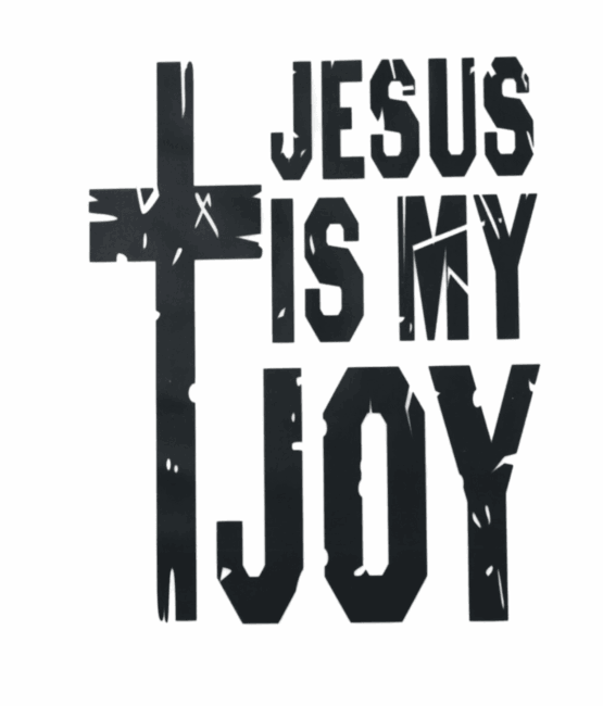 Christian Jesus is my joy iron on heat transfers