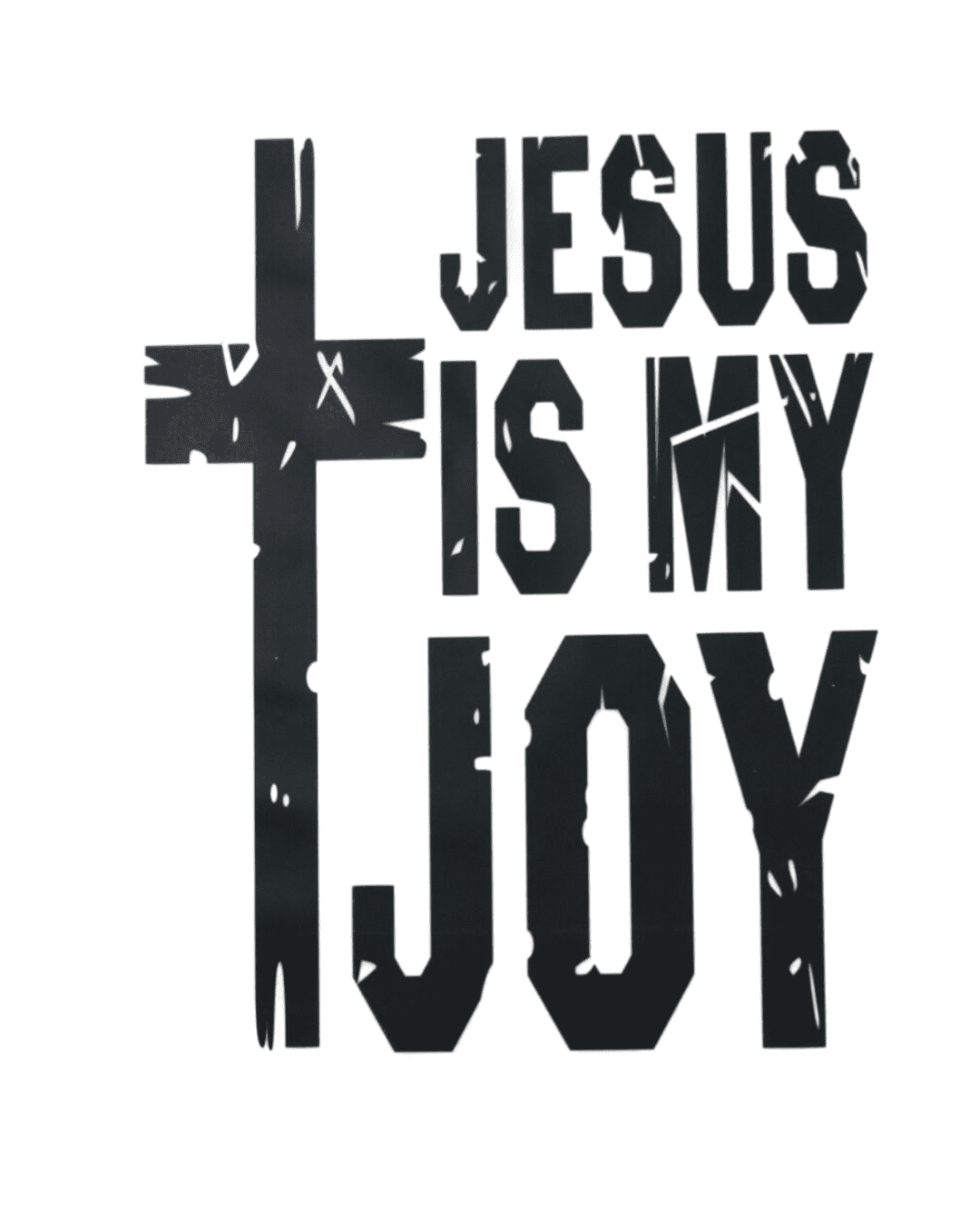 Christian Jesus is my joy iron on heat transfers