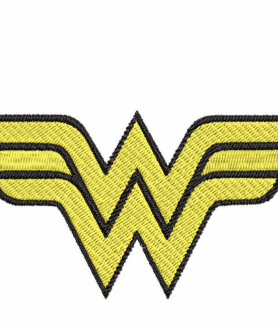 Wonder woman embroidery iron on patch