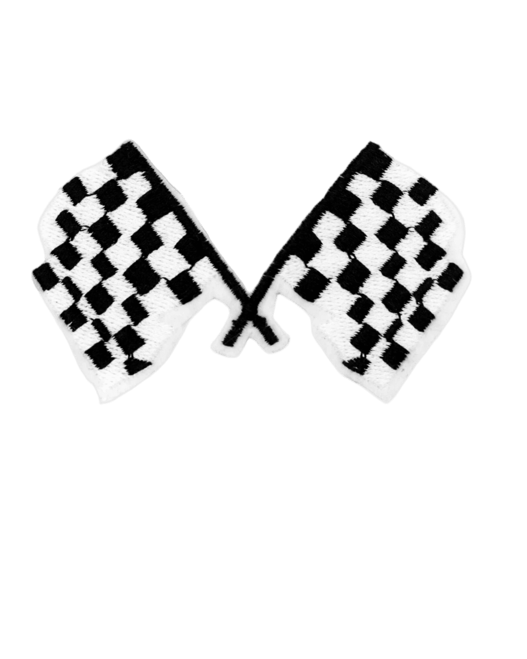 Racing Flag Embroidery Designs patch
