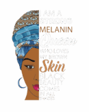 Melanin queen iron on heat transfers
