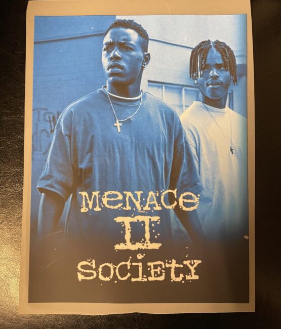 Menace to society movie iron on heat transfers
