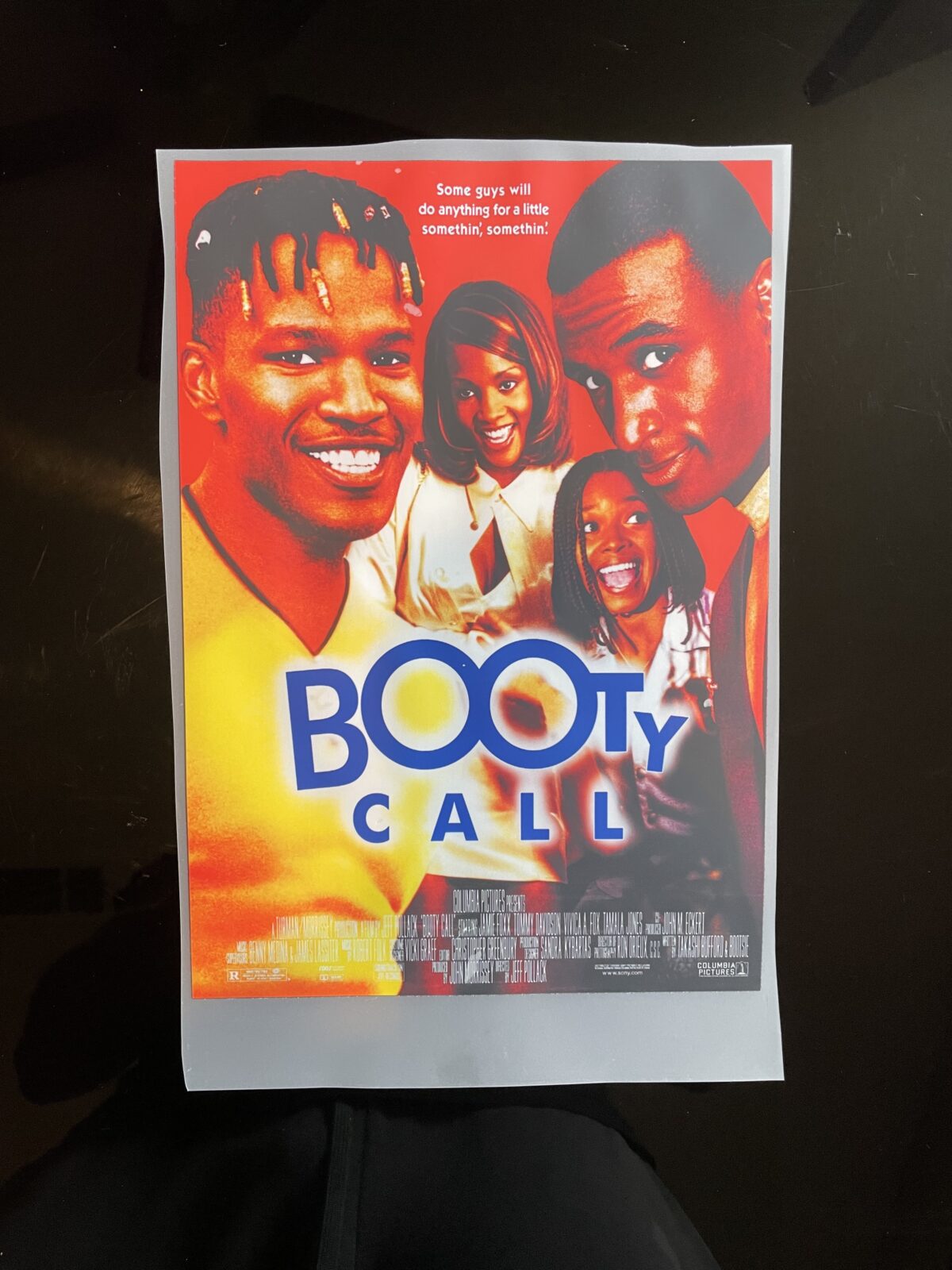 Booty call movie iron on heat transfers
