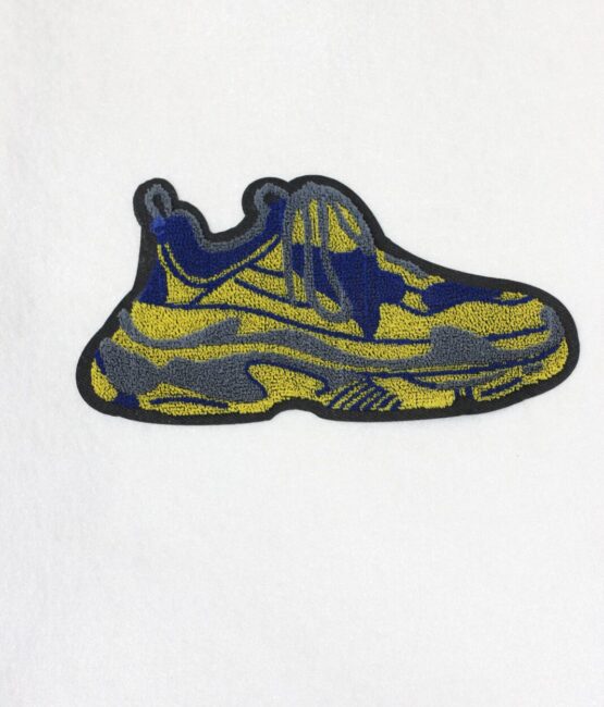 Sneaker chenille embroidery patches