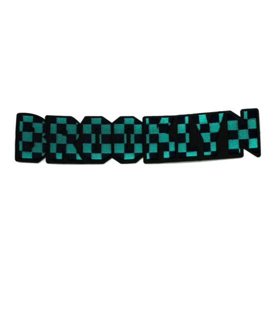 Brooklyn chenille embroidery patches