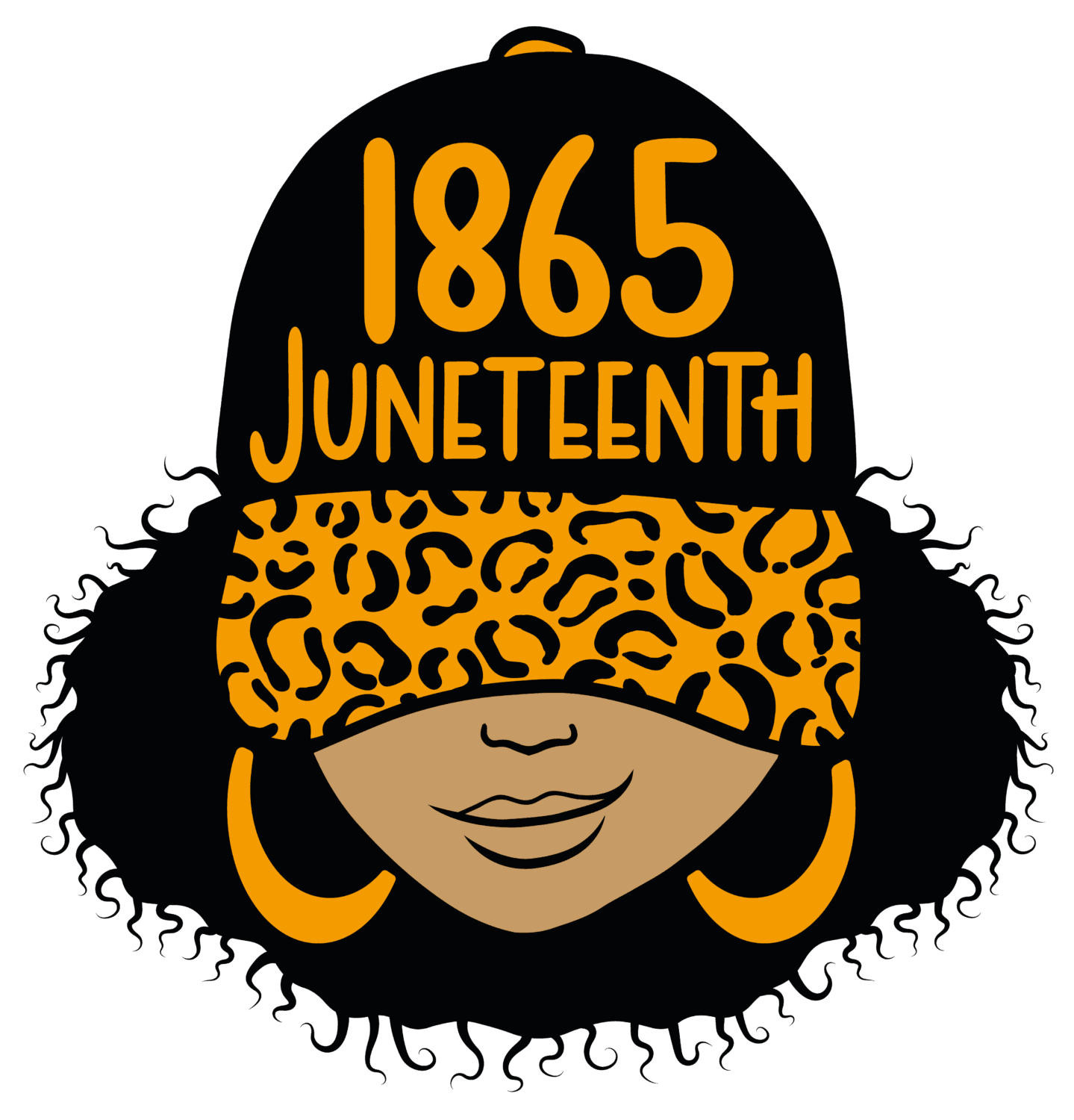 Gold Lady 1965 Juneteenth iron on heat transfers - Image 2