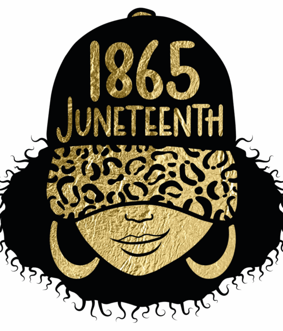 Gold Lady 1965 Juneteenth iron on heat transfers