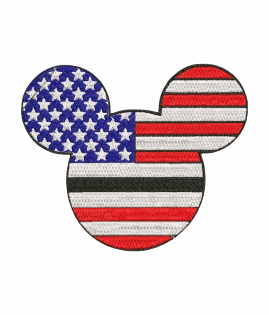 Mickey independence day patches