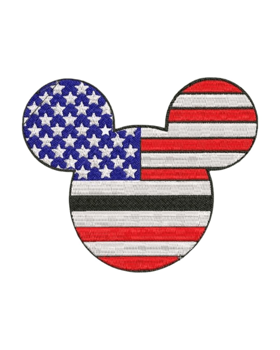 Mickey independence day patches