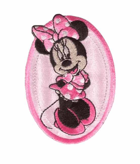 Minnie iron on cartoon patches