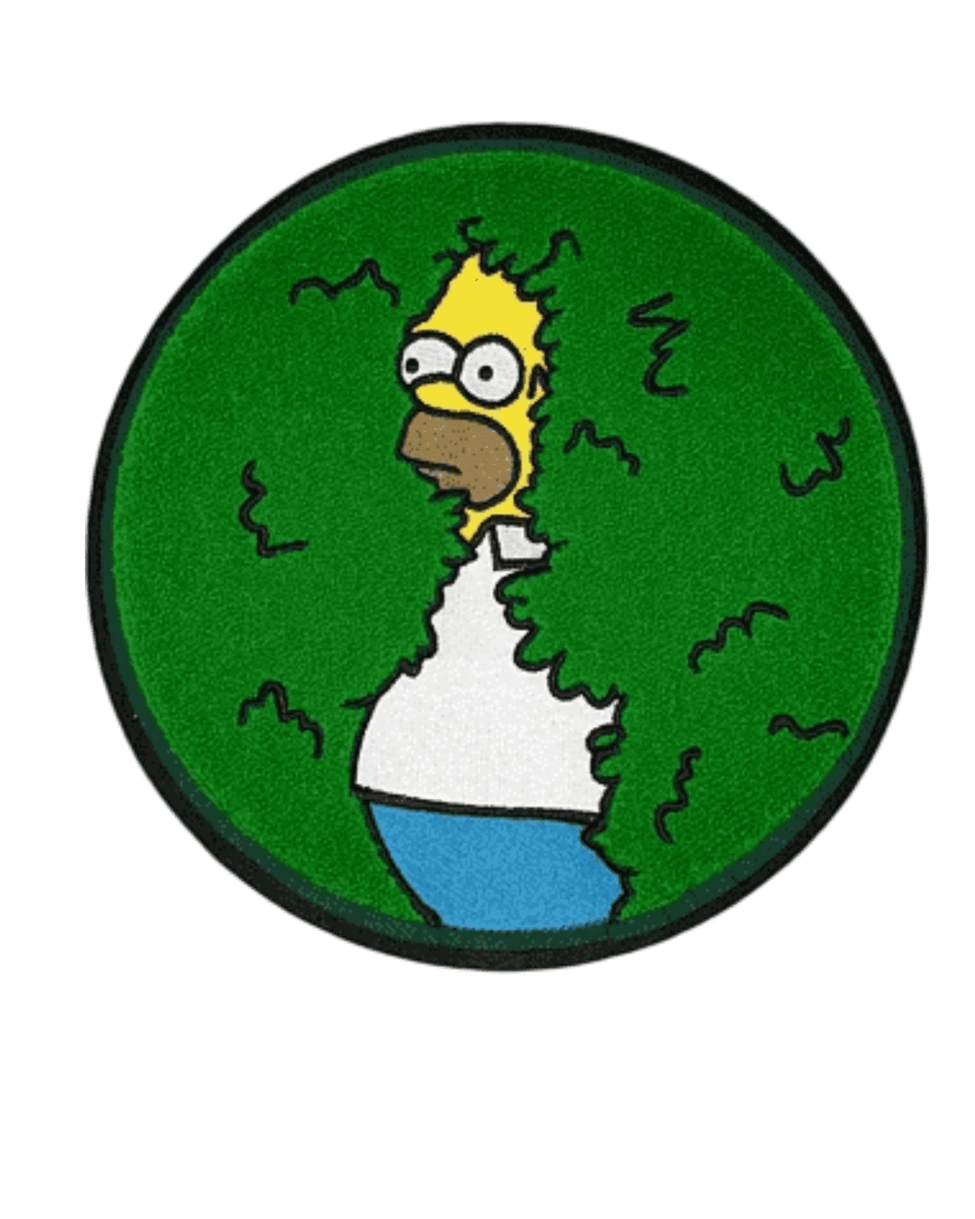 Simpson iron on embroidery patches
