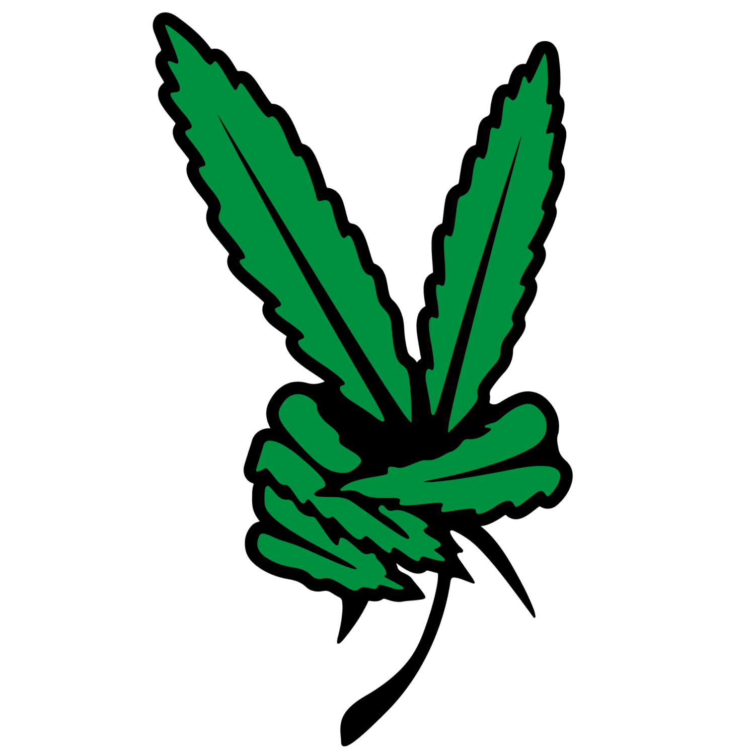 Peace plant DTF iron on heat transfers