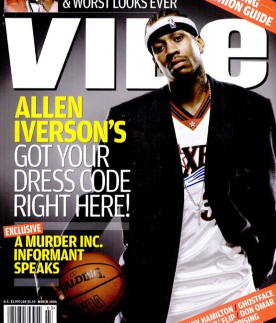Vibe Allen's Iverson Hip Hop Heat Transfers
