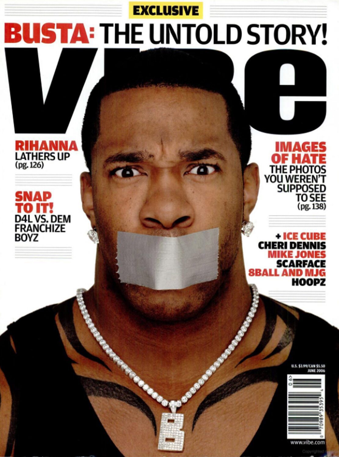 Vibe busta untold story Hip Hop Heat Transfers