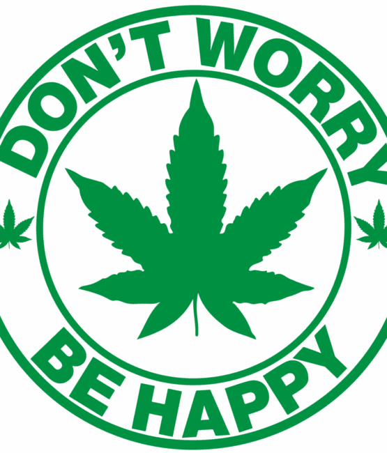 Don't worry be happy DTF iron on heat transfers