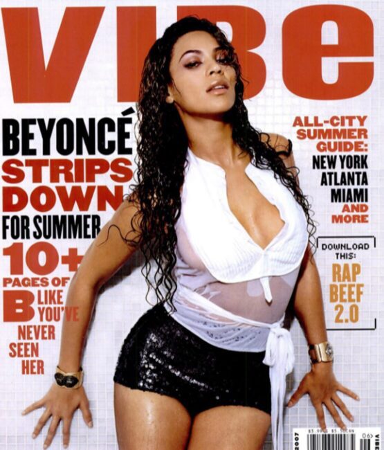 Vibe Beyonce strips down Hip Hop Heat Transfers