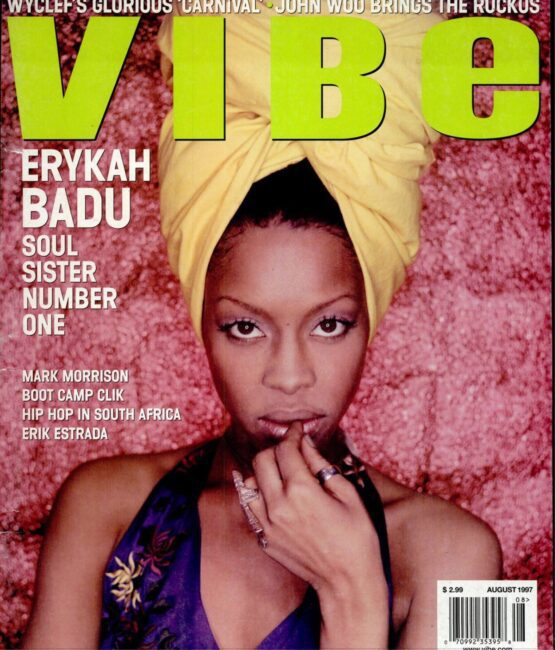 Vibe Erykah Badu Hip Hop Heat Transfers