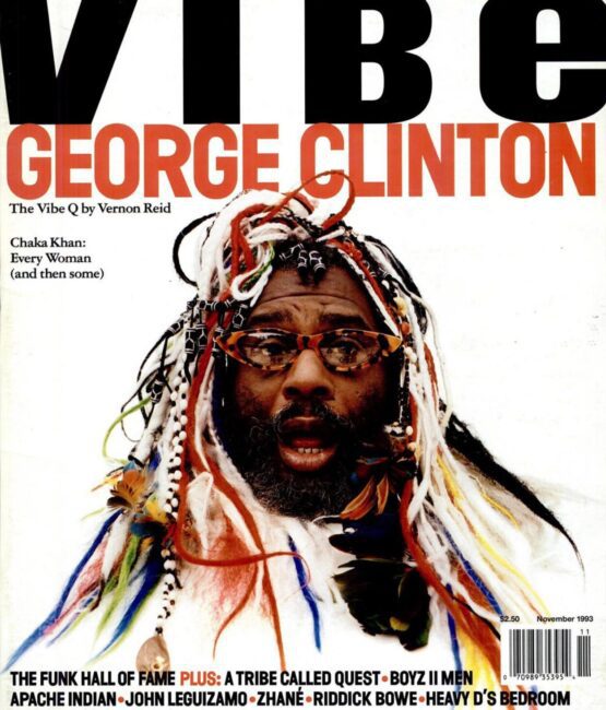 Vibe vintage George Clinton Hip Hop Heat Transfers